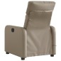 vidaXL Massagesessel Elektrisch Cappuccino-Braun Kunstleder vidaXL Massagesessel Elektrisch Cappuccino-Braun Kunstleder