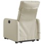 vidaXL Massagesessel mit Aufstehhilfe Creme Kunstleder vidaXL Massagesessel mit Aufstehhilfe Creme Kunstleder