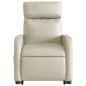 vidaXL Massagesessel mit Aufstehhilfe Creme Kunstleder vidaXL Massagesessel mit Aufstehhilfe Creme Kunstleder