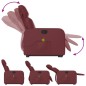 vidaXL Massagesessel mit Aufstehhilfe Weinrot Kunstleder vidaXL Massagesessel mit Aufstehhilfe Weinrot Kunstleder