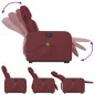 vidaXL Massagesessel mit Aufstehhilfe Elektrisch Weinrot Kunstleder vidaXL Massagesessel mit Aufstehhilfe Elektrisch Weinrot Kunstleder