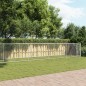 vidaXL Hundezwinger mit Tür Grau 10x2x1,5 m Verzinkter Stahl vidaXL Hundezwinger mit Tür Grau 10x2x1,5 m Verzinkter Stahl