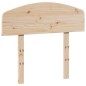 vidaXL Kopfteil 90 cm Massivholz Kiefer