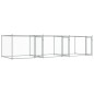 vidaXL Hundezwinger mit Türen Grau 6x2x1,5 m Verzinkter Stahl vidaXL Hundezwinger mit Türen Grau 6x2x1,5 m Verzinkter Stahl