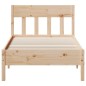vidaXL Massivholzbett ohne Matratze 90x190 cm Kiefernholz vidaXL Massivholzbett ohne Matratze 90x190 cm Kiefernholz