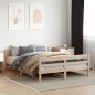 vidaXL Massivholzbett ohne Matratze 140x200 cm Kiefernholz vidaXL Massivholzbett ohne Matratze 140x200 cm Kiefernholz