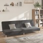 vidaXL Schlafsofa 2-Sitzer Dunkelgrau Stoff vidaXL Schlafsofa 2-Sitzer Dunkelgrau Stoff