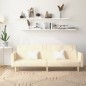 vidaXL Schlafsofa 2-Sitzer Creme Stoff vidaXL Schlafsofa 2-Sitzer Creme Stoff