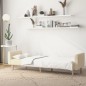 vidaXL Schlafsofa 2-Sitzer Creme Stoff vidaXL Schlafsofa 2-Sitzer Creme Stoff