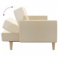 vidaXL Schlafsofa 2-Sitzer Creme Stoff vidaXL Schlafsofa 2-Sitzer Creme Stoff