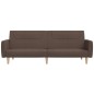 vidaXL Schlafsofa 2-Sitzer Taupe Stoff vidaXL Schlafsofa 2-Sitzer Taupe Stoff