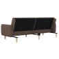 vidaXL Schlafsofa 2-Sitzer Taupe Stoff vidaXL Schlafsofa 2-Sitzer Taupe Stoff
