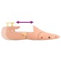 vidaXL Schuhspanner mit Schuhlöffel EU 38-39 Massivholz Zeder vidaXL Schuhspanner mit Schuhlöffel EU 38-39 Massivholz Zeder