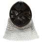 vidaXL Ritterhelm Antik Replik LARP Silbern Stahl vidaXL Ritterhelm Antik Replik LARP Silbern Stahl