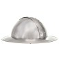 vidaXL Mittelalterlicher Ritterhelm Antik Replik LARP Silbern Stahl vidaXL Mittelalterlicher Ritterhelm Antik Replik LARP Silbern Stahl