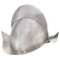 vidaXL Mittelalterlicher Ritterhelm Antik Replik LARP Silbern Stahl vidaXL Mittelalterlicher Ritterhelm Antik Replik LARP Silbern Stahl