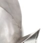 vidaXL Mittelalterlicher Ritterhelm Antik Replik LARP Silbern Stahl vidaXL Mittelalterlicher Ritterhelm Antik Replik LARP Silbern Stahl