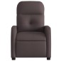 vidaXL Relaxsessel Dunkelbraun Stoff vidaXL Relaxsessel Dunkelbraun Stoff