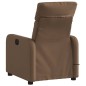 vidaXL Massagesessel Braun Stoff vidaXL Massagesessel Braun Stoff