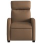 vidaXL Massagesessel Braun Stoff vidaXL Massagesessel Braun Stoff