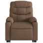 vidaXL Relaxsessel mit Aufstehhilfe Braun Stoff vidaXL Relaxsessel mit Aufstehhilfe Braun Stoff