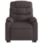 vidaXL Relaxsessel mit Aufstehhilfe Elektrisch Dunkelbraun Stoff vidaXL Relaxsessel mit Aufstehhilfe Elektrisch Dunkelbraun Stoff