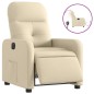 vidaXL Relaxsessel Elektrisch Creme Stoff vidaXL Relaxsessel Elektrisch Creme Stoff