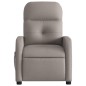 vidaXL Massagesessel Elektrisch Taupe Stoff vidaXL Massagesessel Elektrisch Taupe Stoff