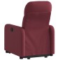 vidaXL Relaxsessel mit Aufstehhilfe Weinrot Stoff vidaXL Relaxsessel mit Aufstehhilfe Weinrot Stoff