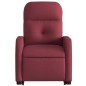 vidaXL Relaxsessel mit Aufstehhilfe Weinrot Stoff vidaXL Relaxsessel mit Aufstehhilfe Weinrot Stoff