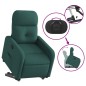 vidaXL Relaxsessel mit Aufstehhilfe Dunkelgrün Stoff vidaXL Relaxsessel mit Aufstehhilfe Dunkelgrün Stoff