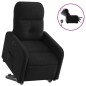 vidaXL Relaxsessel mit Aufstehhilfe Elektrisch Schwarz Stoff vidaXL Relaxsessel mit Aufstehhilfe Elektrisch Schwarz Stoff