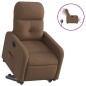 vidaXL Relaxsessel mit Aufstehhilfe Elektrisch Braun Stoff vidaXL Relaxsessel mit Aufstehhilfe Elektrisch Braun Stoff