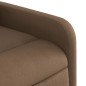 vidaXL Massagesessel Elektrisch Braun Stoff vidaXL Massagesessel Elektrisch Braun Stoff