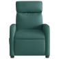 vidaXL Massagesessel Elektrisch Dunkelgrün Stoff vidaXL Massagesessel Elektrisch Dunkelgrün Stoff