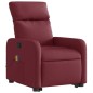 vidaXL Massagesessel mit Aufstehhilfe Weinrot Stoff vidaXL Massagesessel mit Aufstehhilfe Weinrot Stoff