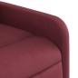 vidaXL Massagesessel mit Aufstehhilfe Weinrot Stoff vidaXL Massagesessel mit Aufstehhilfe Weinrot Stoff