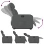 vidaXL Relaxsessel mit Aufstehhilfe Elektrisch Dunkelgrau Stoff vidaXL Relaxsessel mit Aufstehhilfe Elektrisch Dunkelgrau Stoff