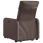 vidaXL Massagesessel mit Aufstehhilfe Braun Kunstleder vidaXL Massagesessel mit Aufstehhilfe Braun Kunstleder
