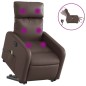 vidaXL Massagesessel mit Aufstehhilfe Elektrisch Braun Kunstleder vidaXL Massagesessel mit Aufstehhilfe Elektrisch Braun Kunstleder