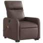 vidaXL Massagesessel mit Aufstehhilfe Elektrisch Braun Kunstleder vidaXL Massagesessel mit Aufstehhilfe Elektrisch Braun Kunstleder