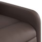 vidaXL Massagesessel mit Aufstehhilfe Elektrisch Braun Kunstleder vidaXL Massagesessel mit Aufstehhilfe Elektrisch Braun Kunstleder