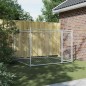 vidaXL Hundezwinger mit Tür Grau 2x2x1,5 m Verzinkter Stahl vidaXL Hundezwinger mit Tür Grau 2x2x1,5 m Verzinkter Stahl