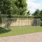 vidaXL Hundezwinger mit Tür Grau 6x2x1,5 m Verzinkter Stahl vidaXL Hundezwinger mit Tür Grau 6x2x1,5 m Verzinkter Stahl