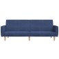 vidaXL Schlafsofa 2-Sitzer Blau Stoff vidaXL Schlafsofa 2-Sitzer Blau Stoff