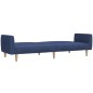 vidaXL Schlafsofa 2-Sitzer Blau Stoff vidaXL Schlafsofa 2-Sitzer Blau Stoff