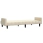 vidaXL Schlafsofa 2-Sitzer Creme Samt vidaXL Schlafsofa 2-Sitzer Creme Samt