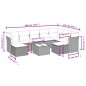vidaXL 10-tlg. Garten-Sofagarnitur mit Kissen Beige Poly Rattan vidaXL 10-tlg. Garten-Sofagarnitur mit Kissen Beige Poly Rattan