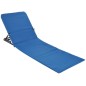 HI Faltbare Strandmatte PVC Blau HI Faltbare Strandmatte PVC Blau