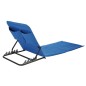 HI Faltbare Strandmatte PVC Blau HI Faltbare Strandmatte PVC Blau